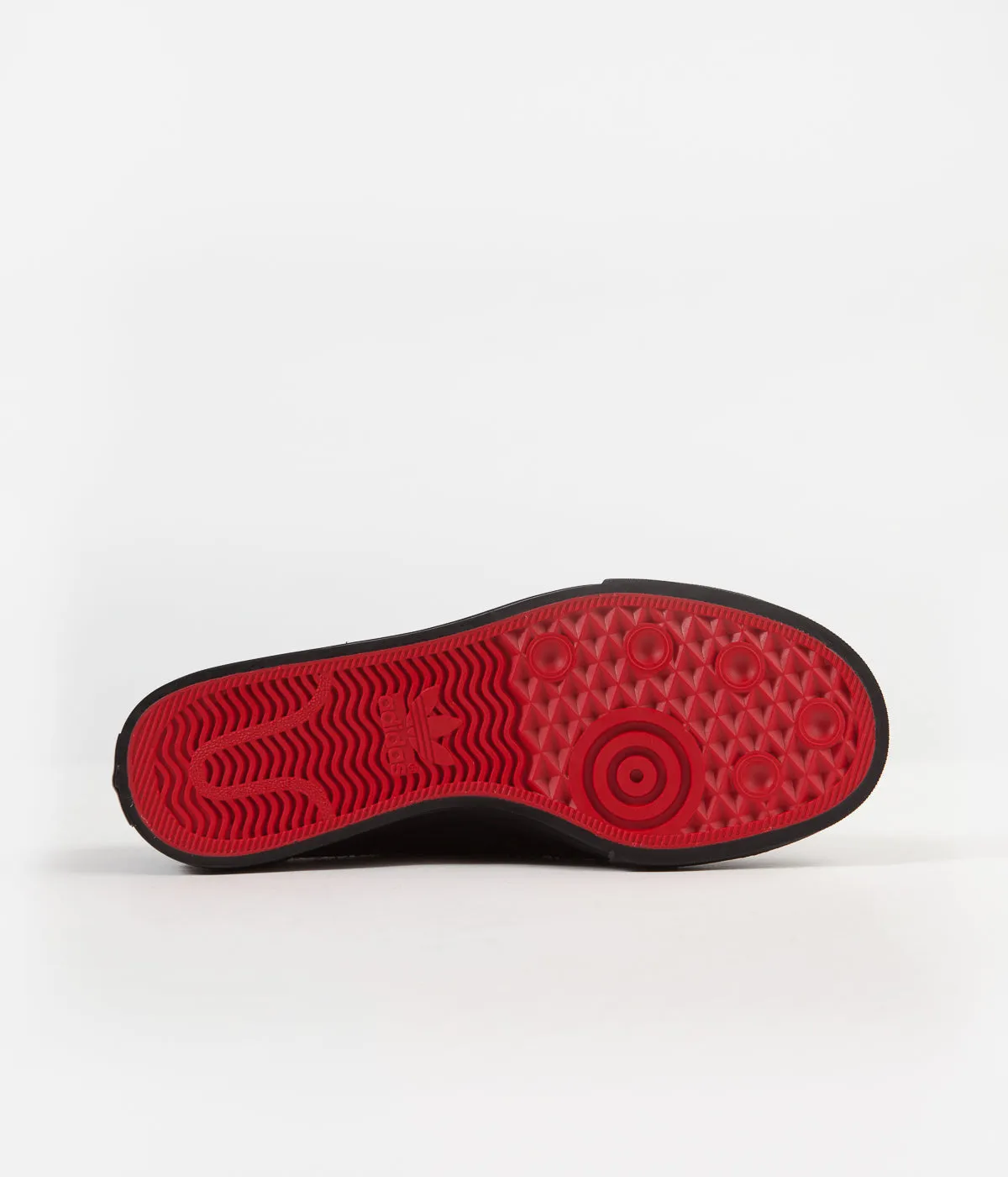 Adidas Nizza RF 'Na-Kel' Shoes - Core Black / Scarlet / White