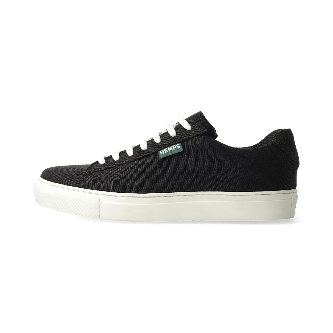 BLACK HEMP SNEAKERS