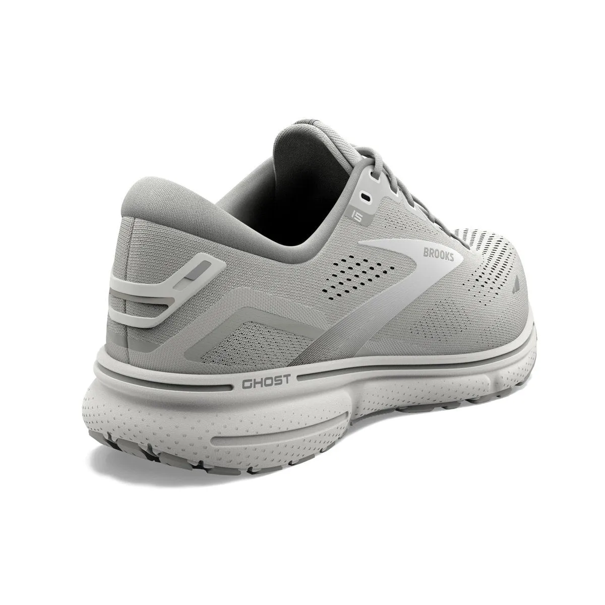 Brooks Women's Ghost 15 Oyster/Alloy