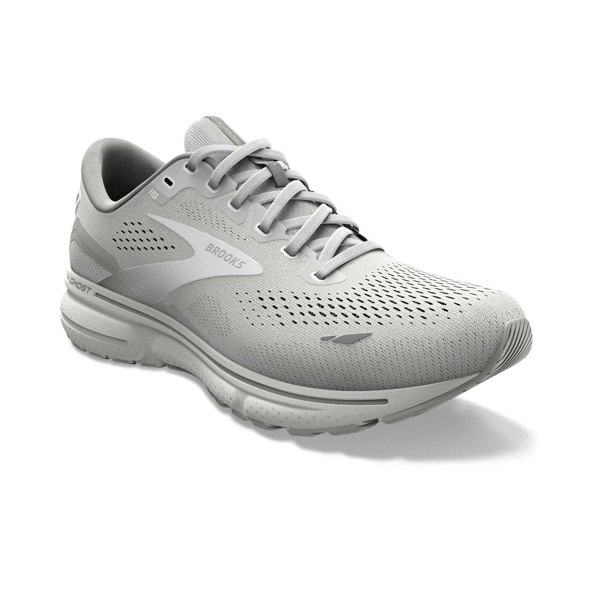 Brooks Women's Ghost 15 Oyster/Alloy