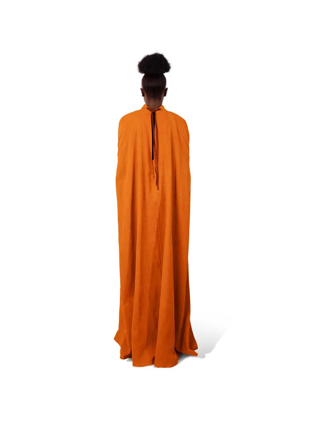 Cape Maxi Dress