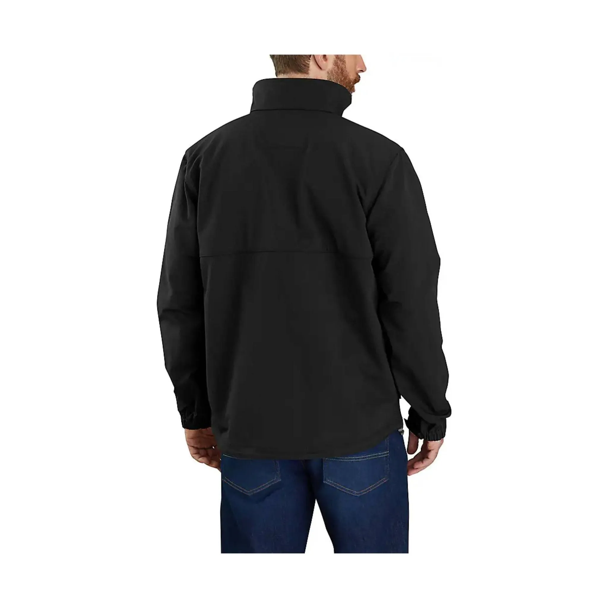 Carhartt Men's Super Dux Relaxed Fit Lightweight Mock Neck Jacket - Black