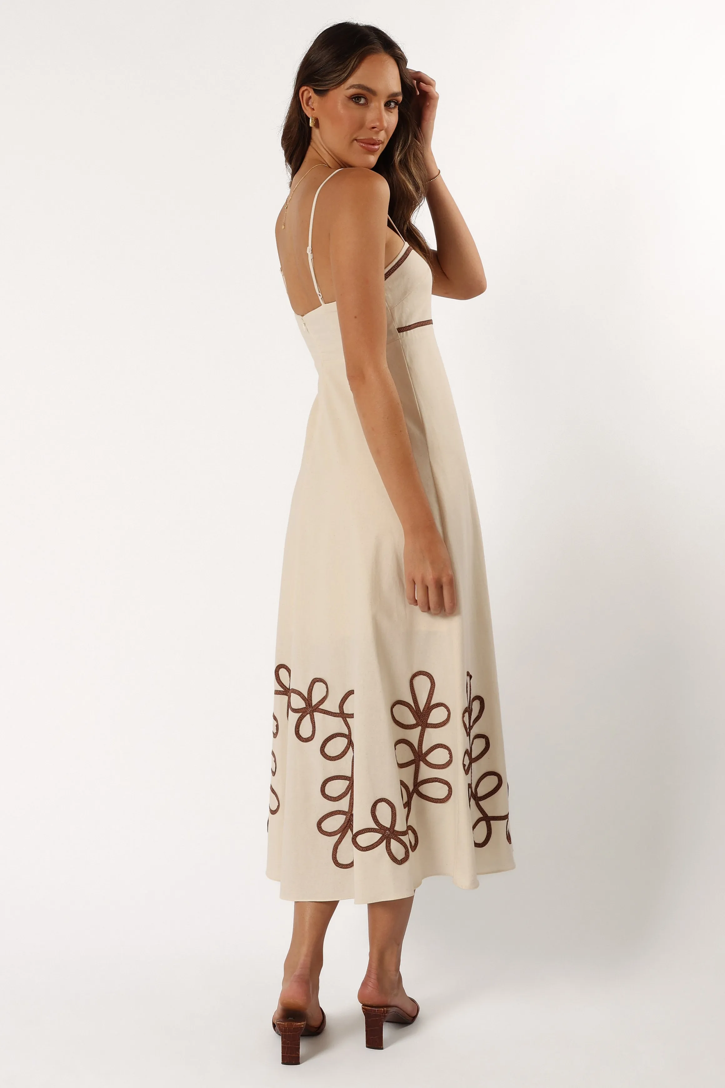 Charlotte Maxi Dress - Beige