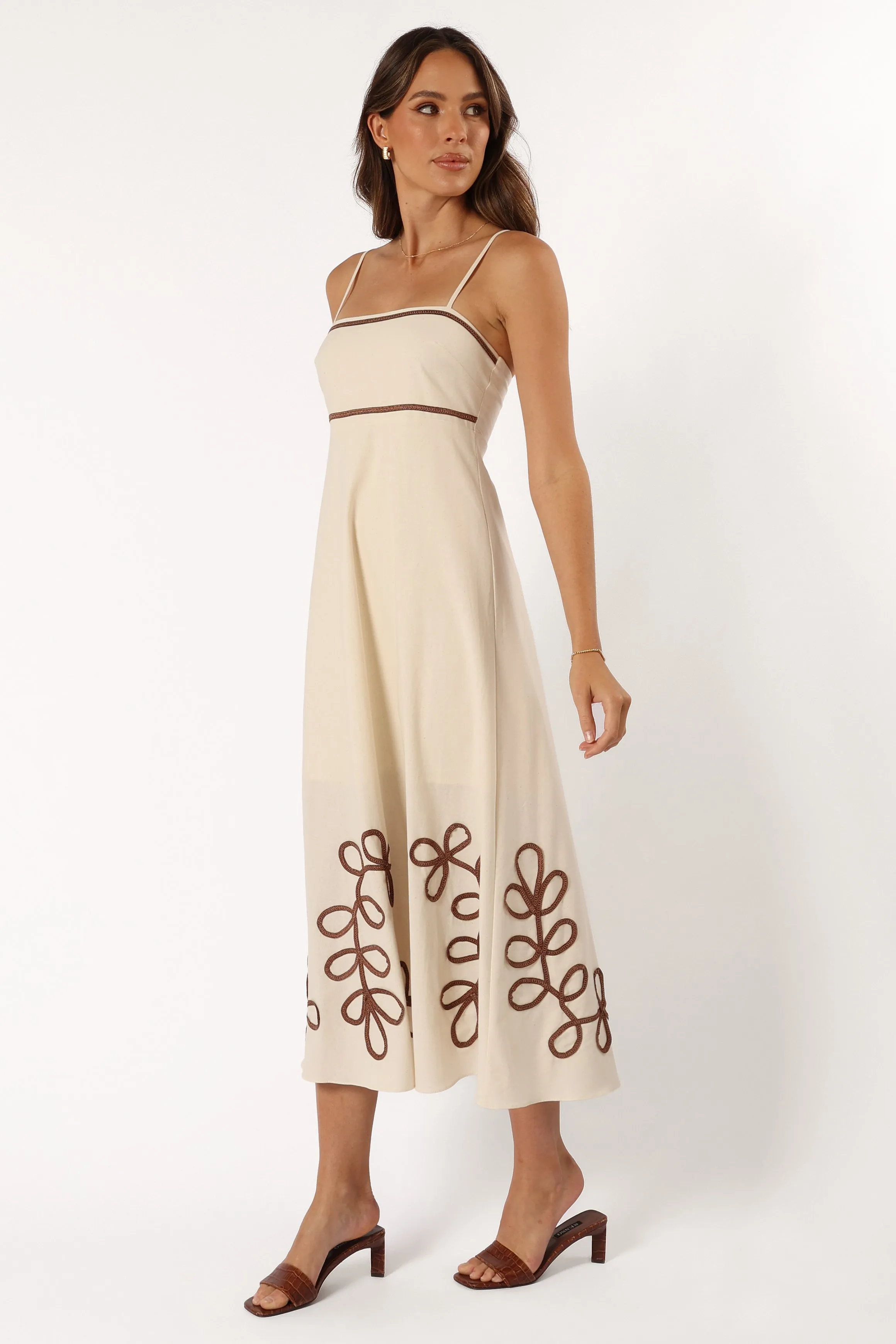 Charlotte Maxi Dress - Beige