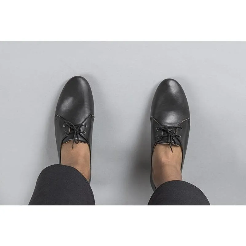 'Claudia' vegan women's Oxford by Ahimsa - black