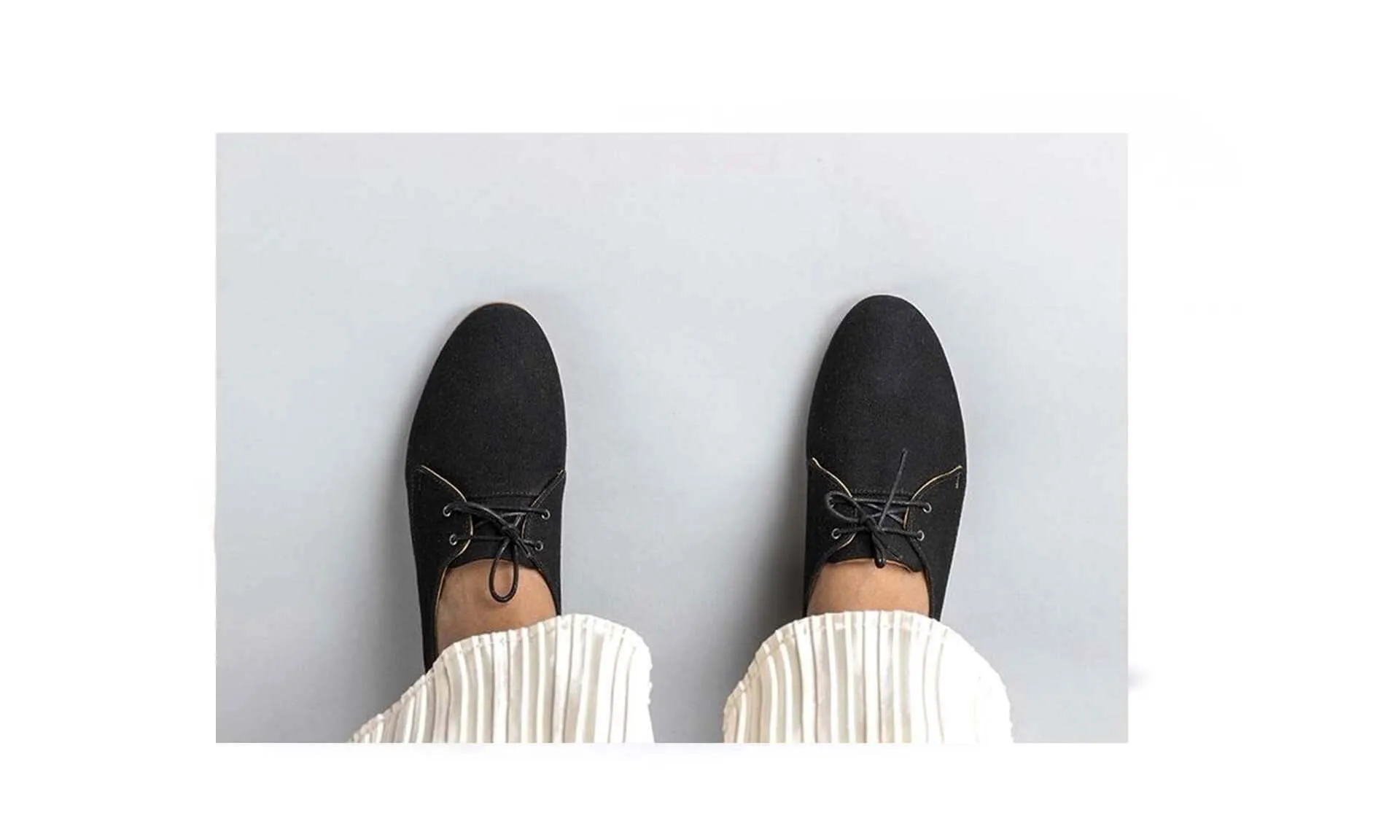 'Claudia' vegan women's Oxford by Ahimsa - black