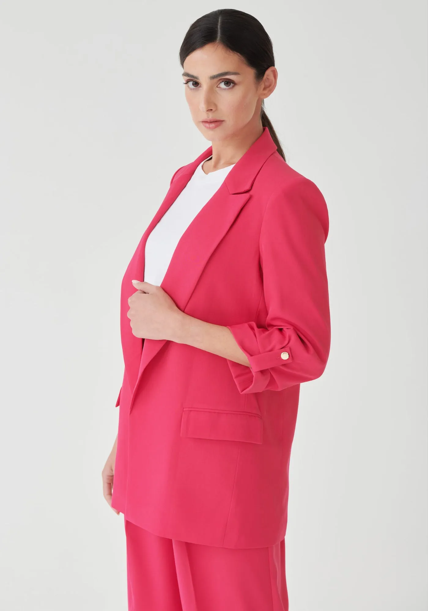 Courtney Blazer in Fuchsia Pink - Outlet