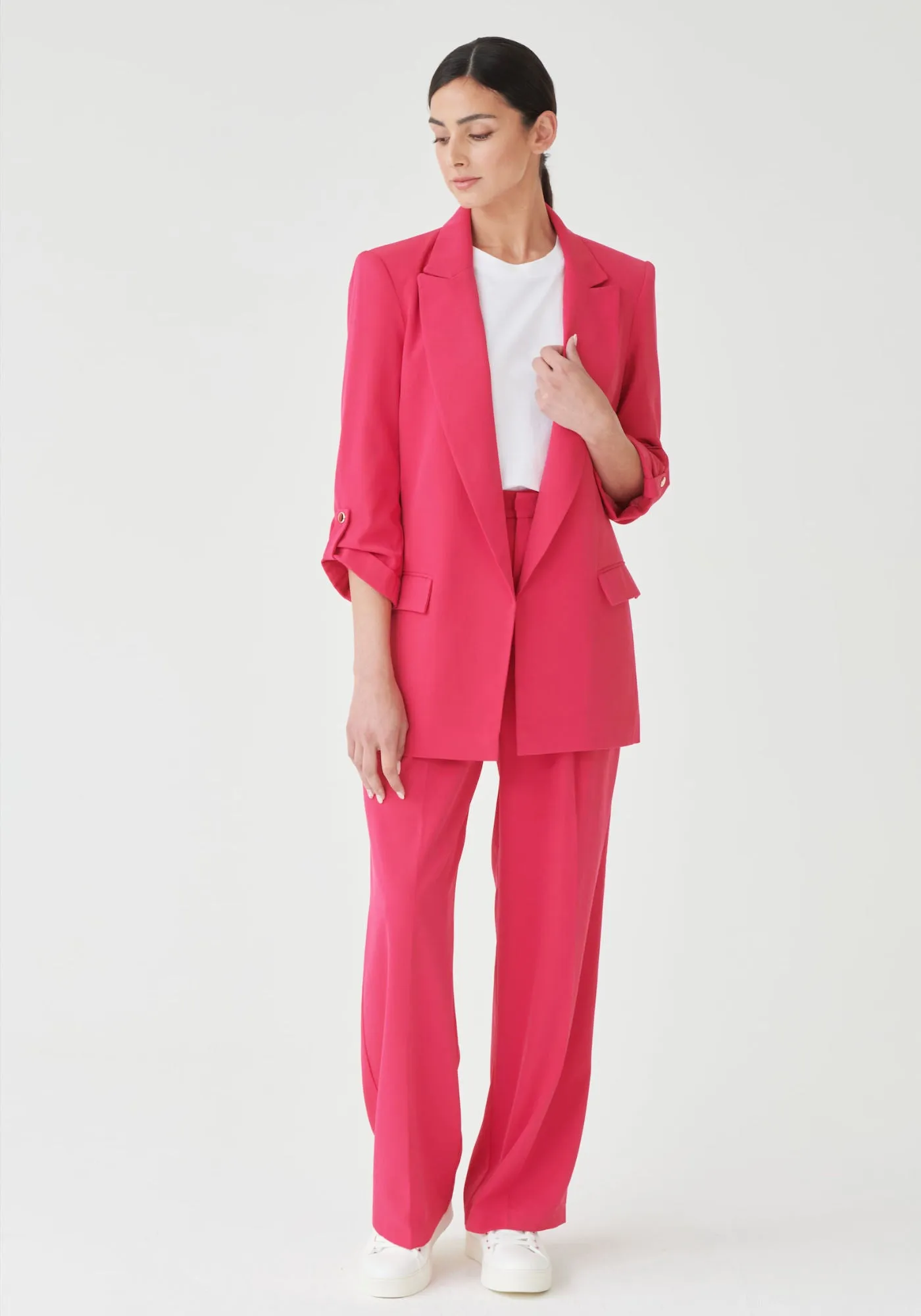 Courtney Blazer in Fuchsia Pink - Outlet