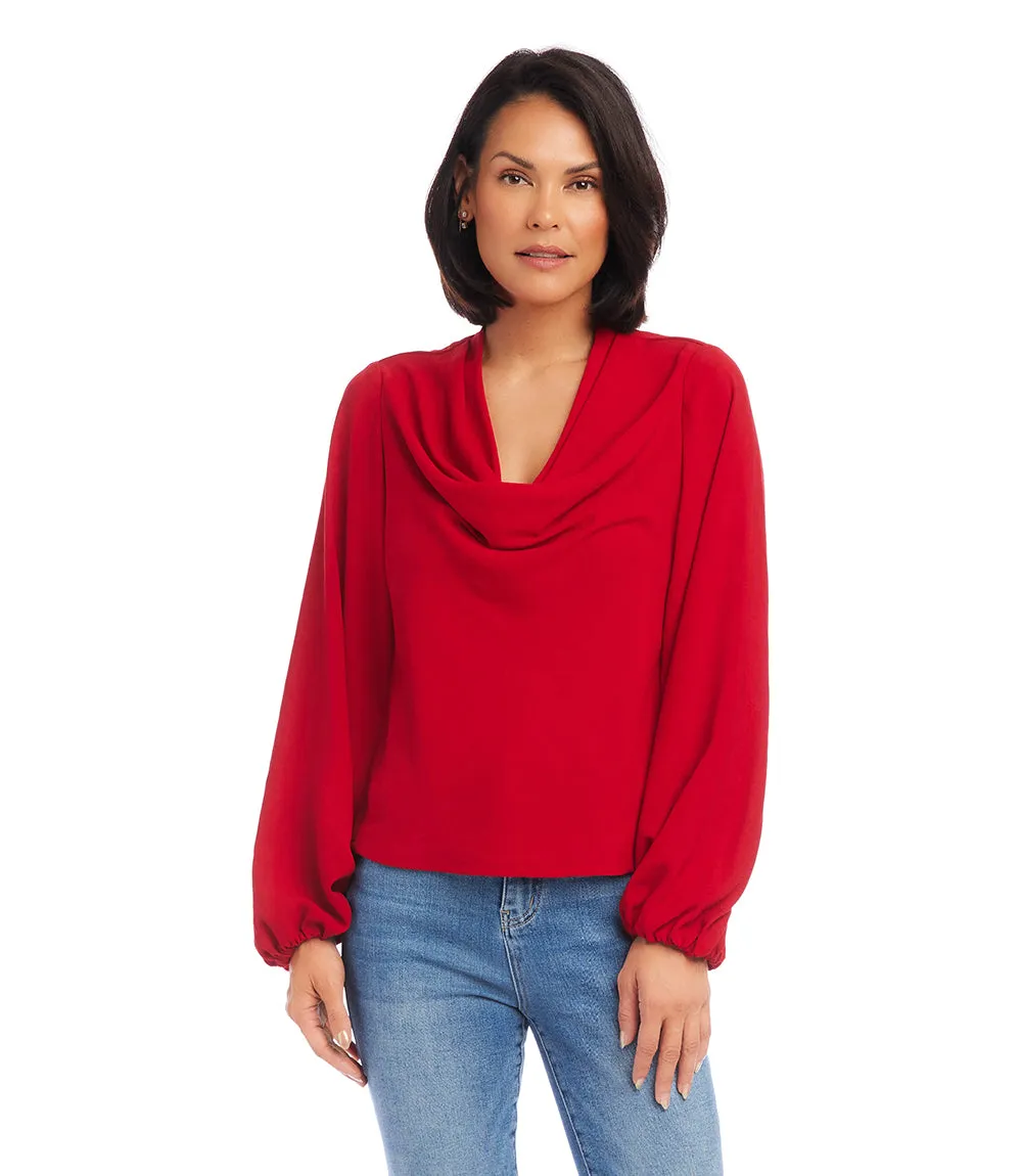 Cowl Neck Top