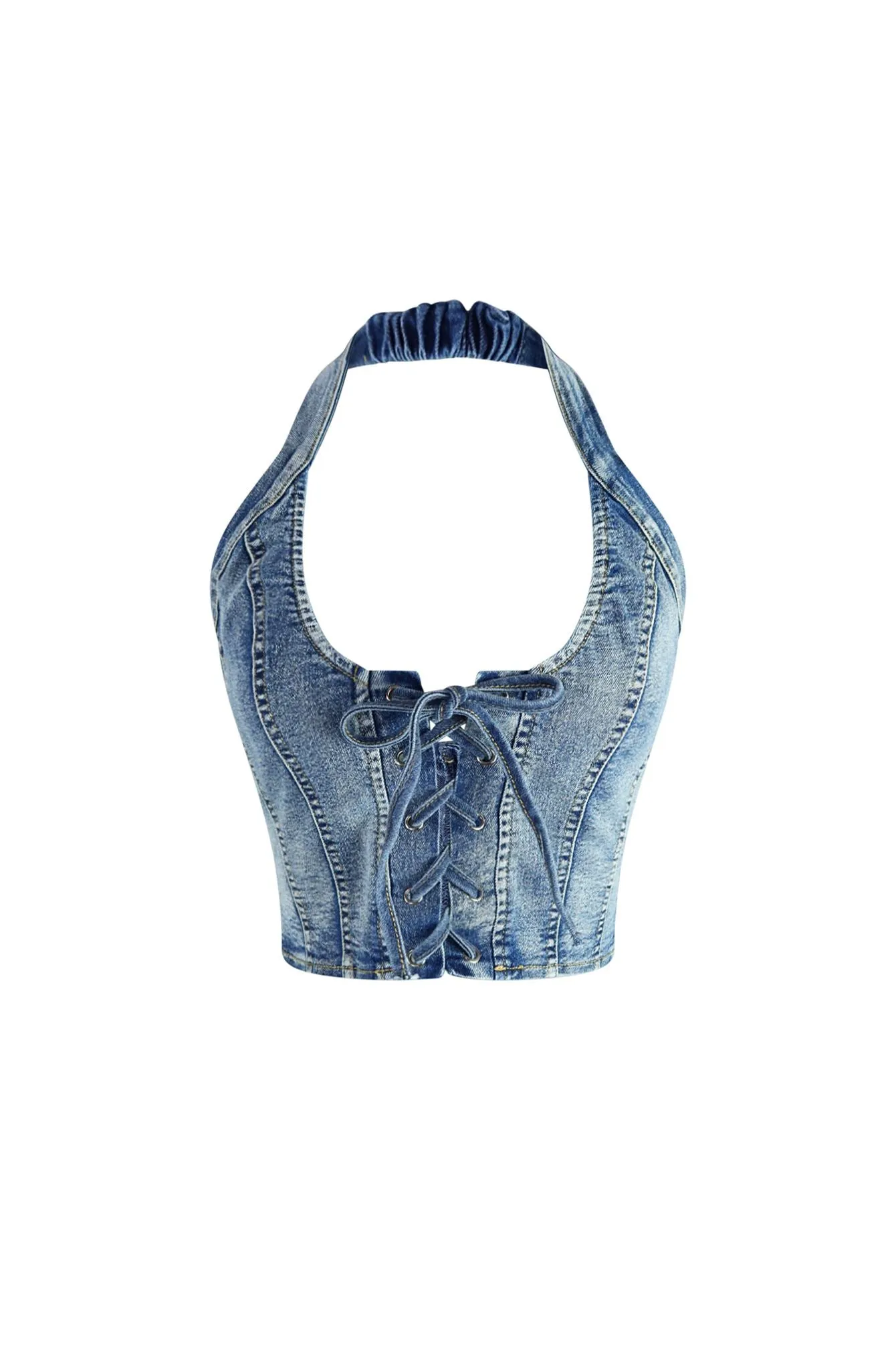 Diva Behavior Vintage Denim Top