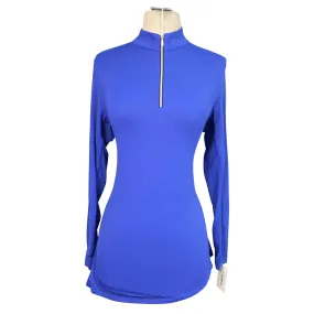 Dover Saddlery 'CoolBlast' Sunshirt in Cobalt - Women's Small