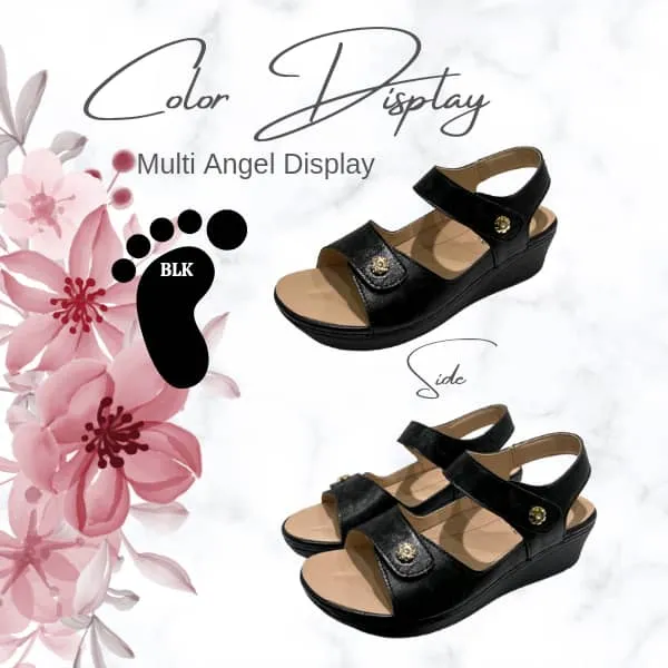 DR.KONG WOMEN REMOVABLE INSOLE SANDALS DK-S8000423E3-BLK(RP : $189)