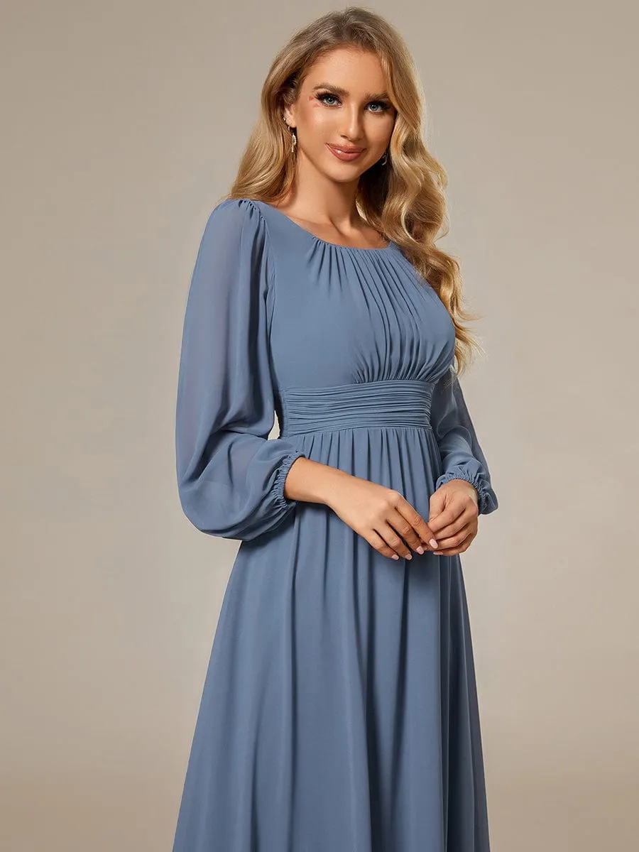 Dusty Navy Concert Dresses