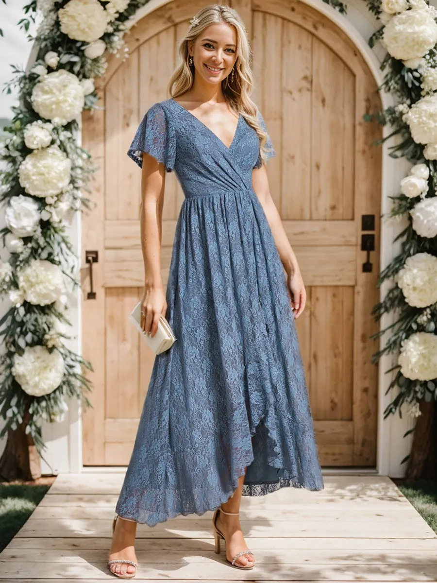 Dusty Navy Concert Dresses