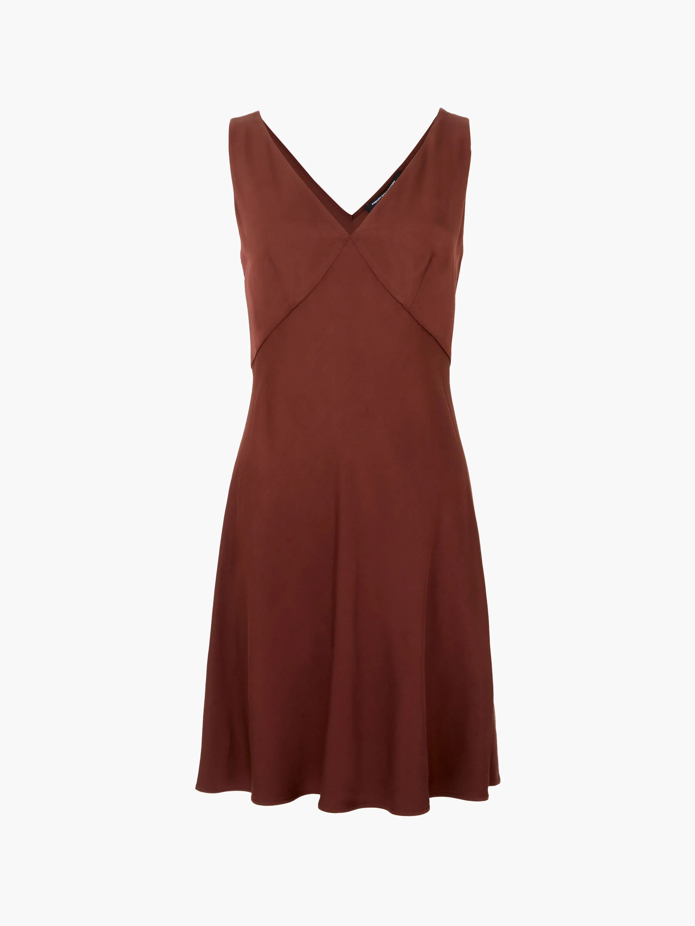 Ennis Eco Satin Slip Mini Dress