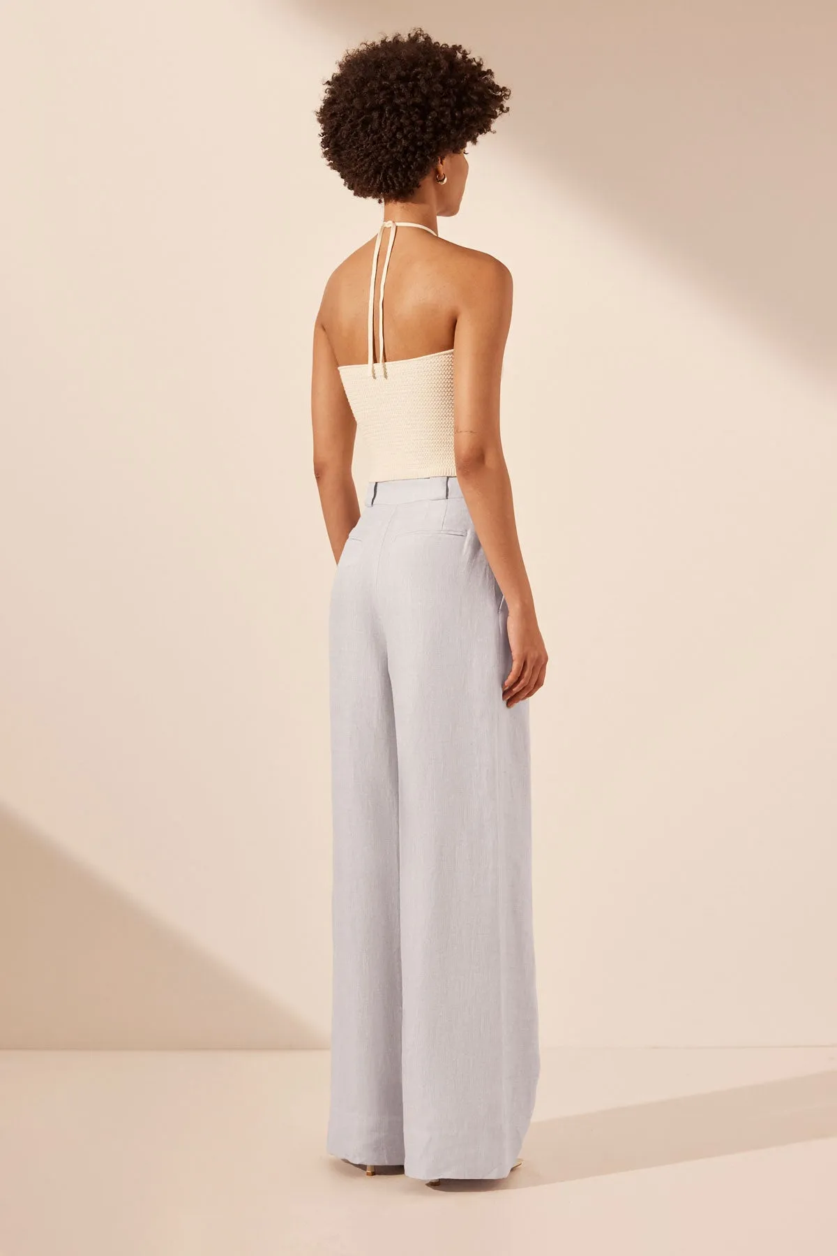 EVE CROSS FRONT TOP - COCONUT