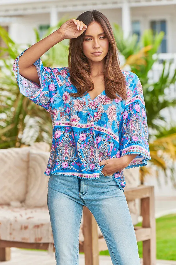 Gabriella Top Keilani Print