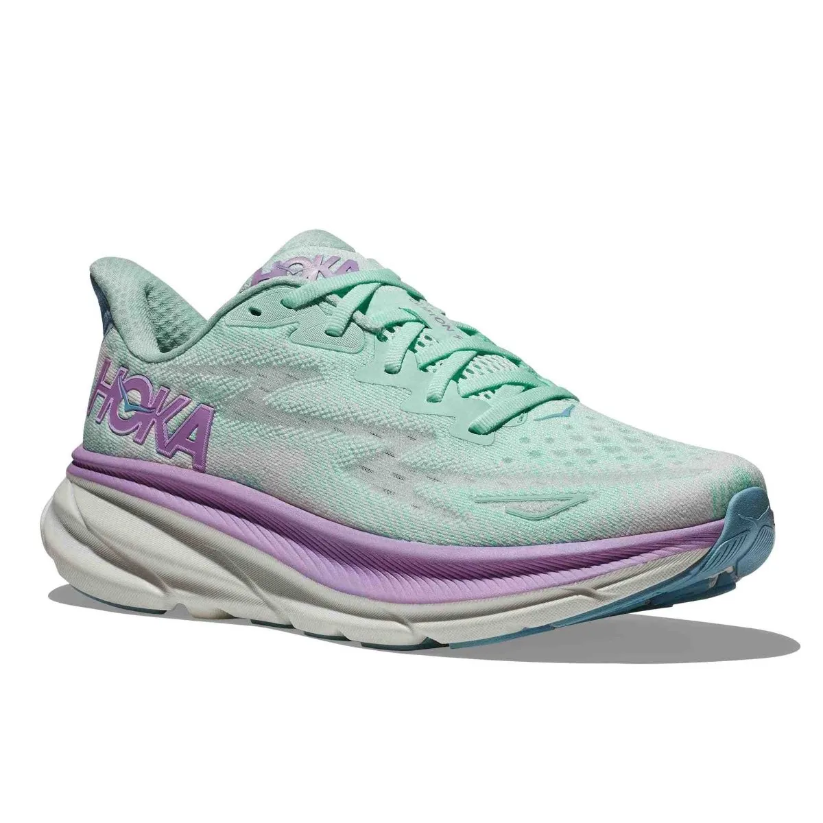 Hoka Women's Clifton 9 Sunlit Ocean/Lilac