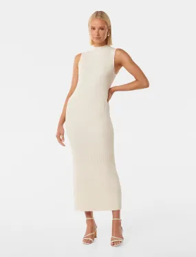 Lexi Sleeveless Self Knit Midi Dress