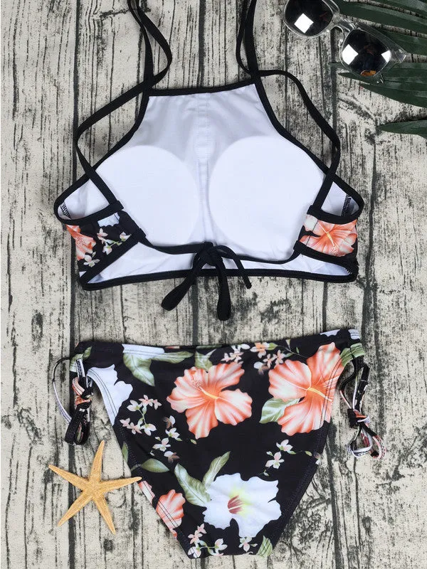 Love Got The Flower Tank Bikini Sets