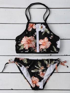 Love Got The Flower Tank Bikini Sets