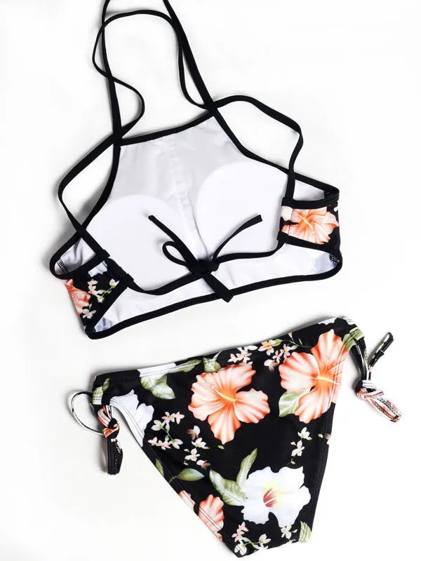 Love Got The Flower Tank Bikini Sets