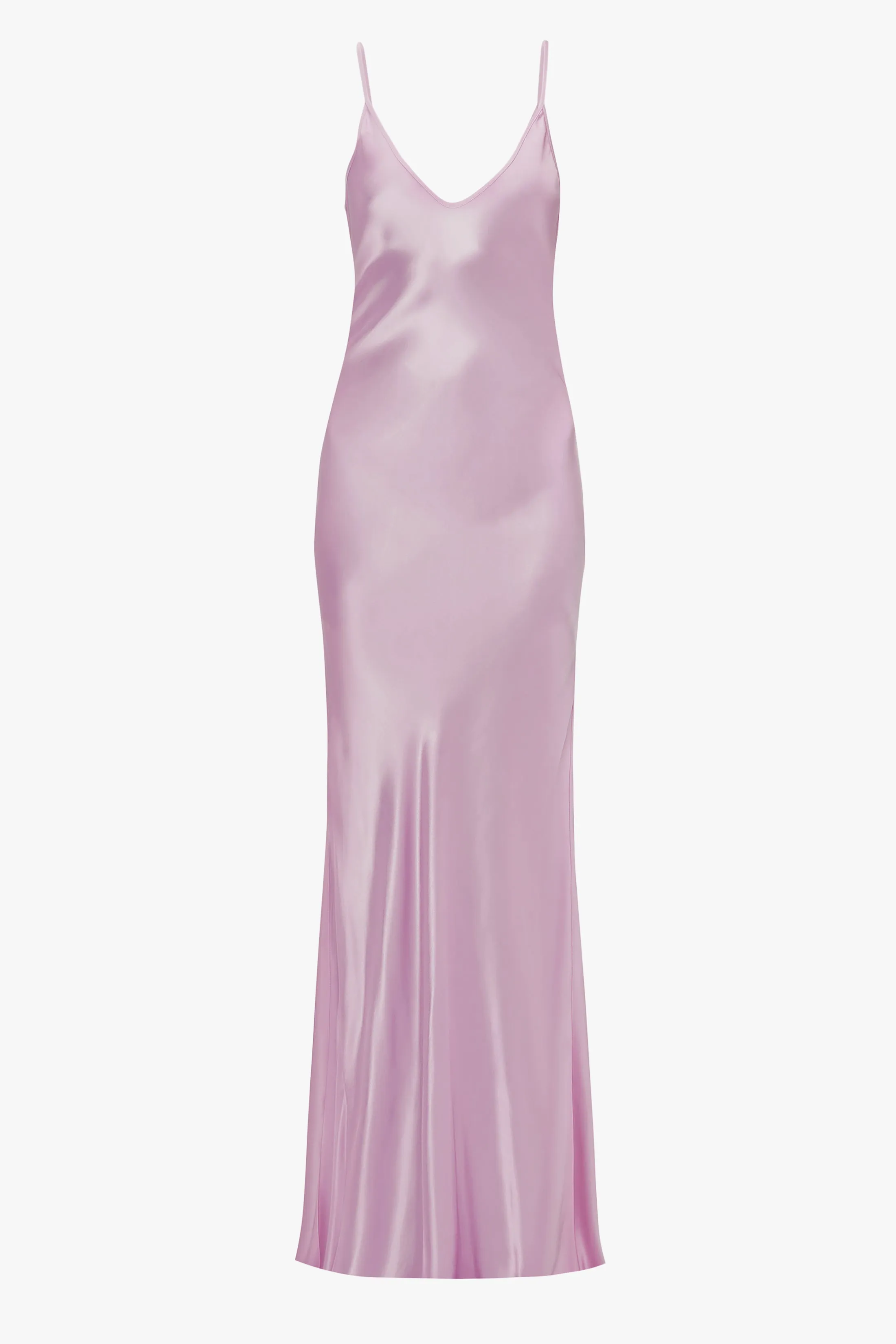 Low Back Cami Floor-Length Dress In Rosa