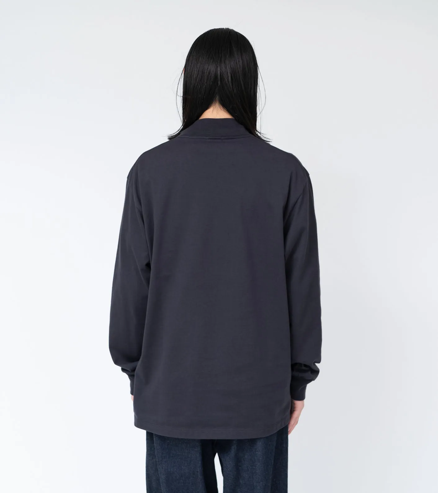 L/S Mock Neck Tee