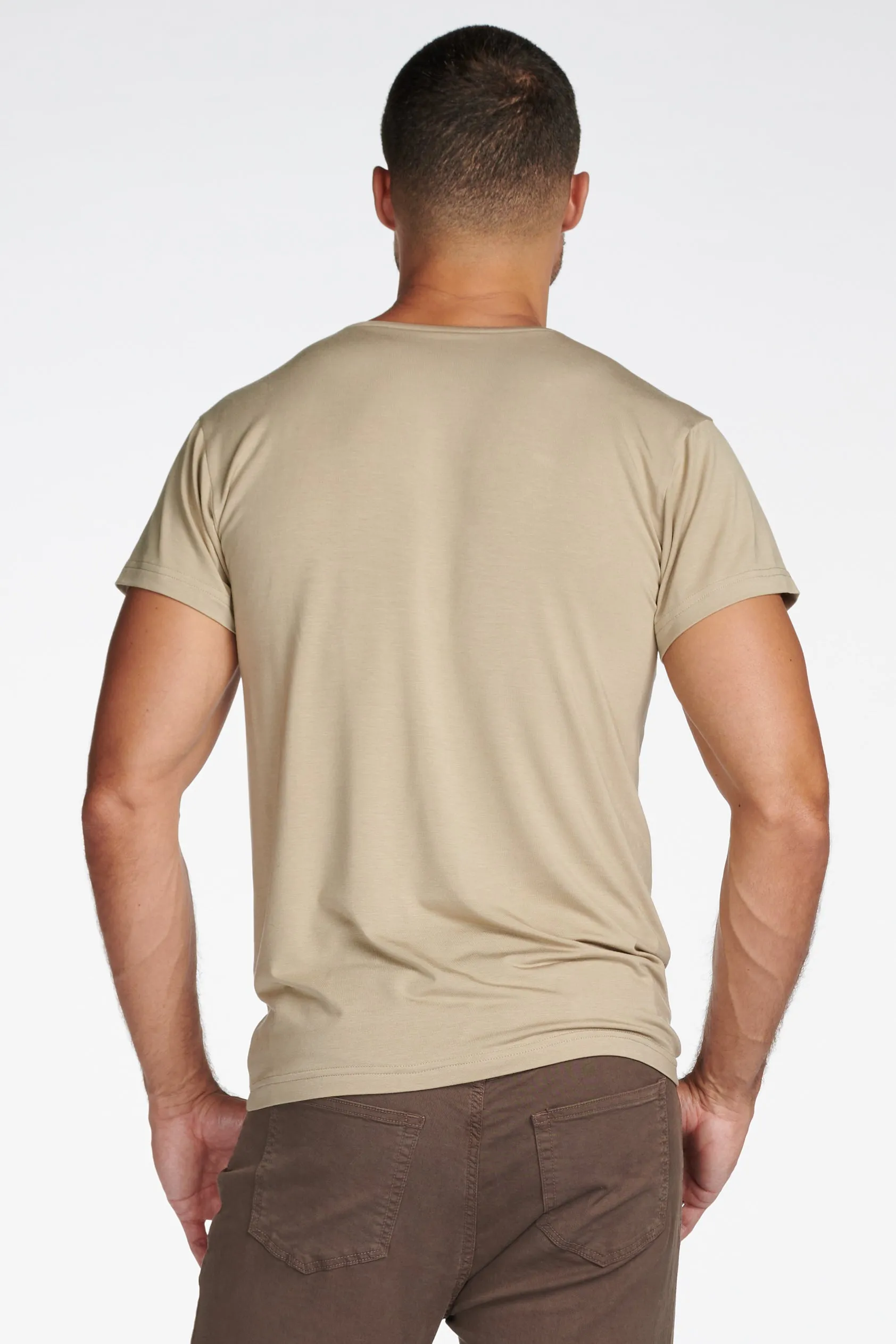 Men's Modal V-Neck Tee