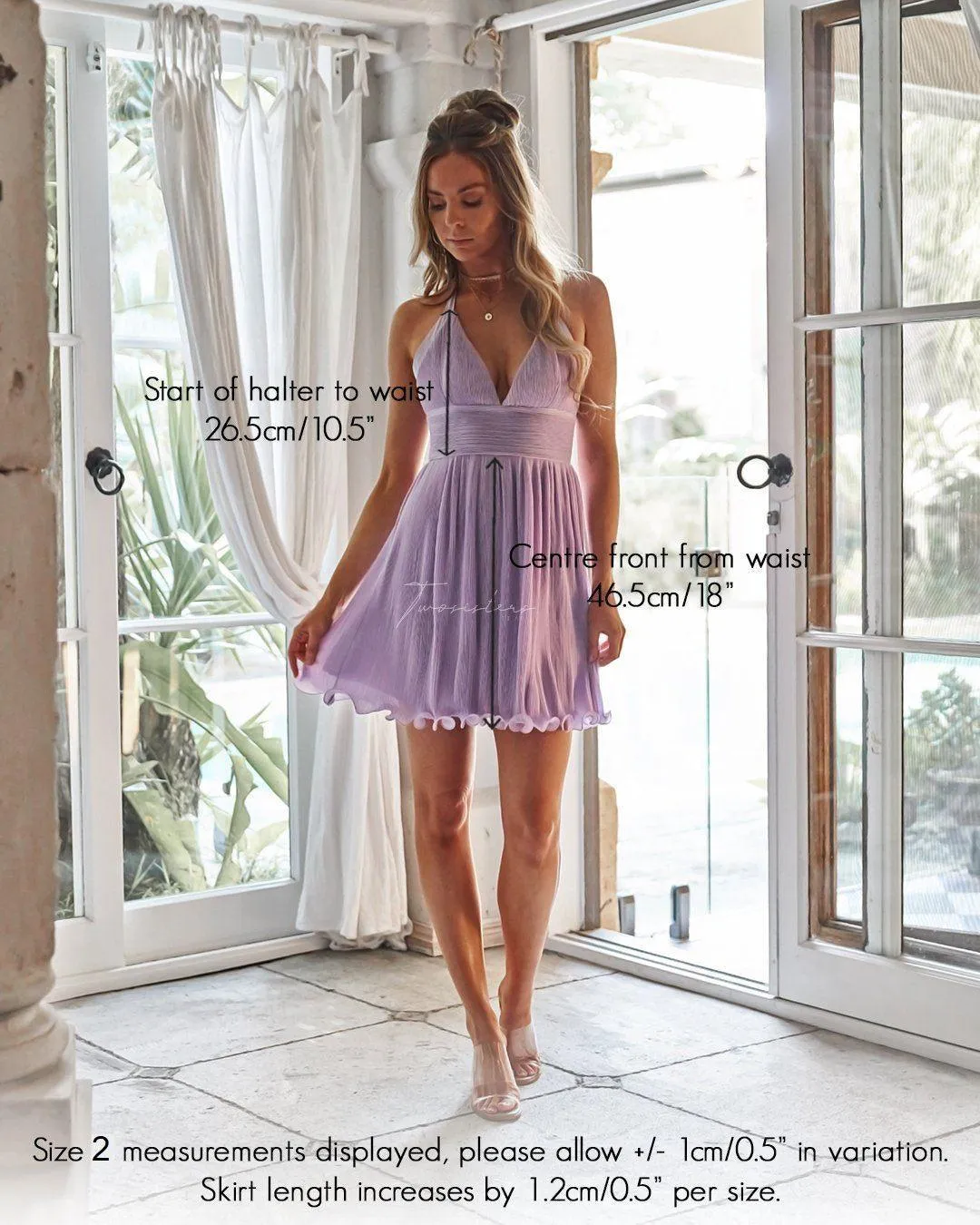 Mindy Dress - Mulberry