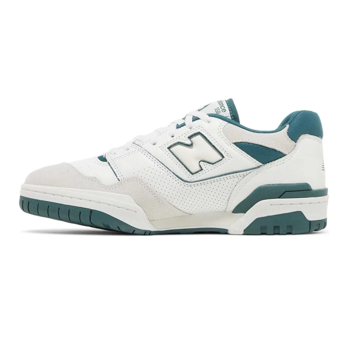 New Balance Men's BB550STA White/Teal