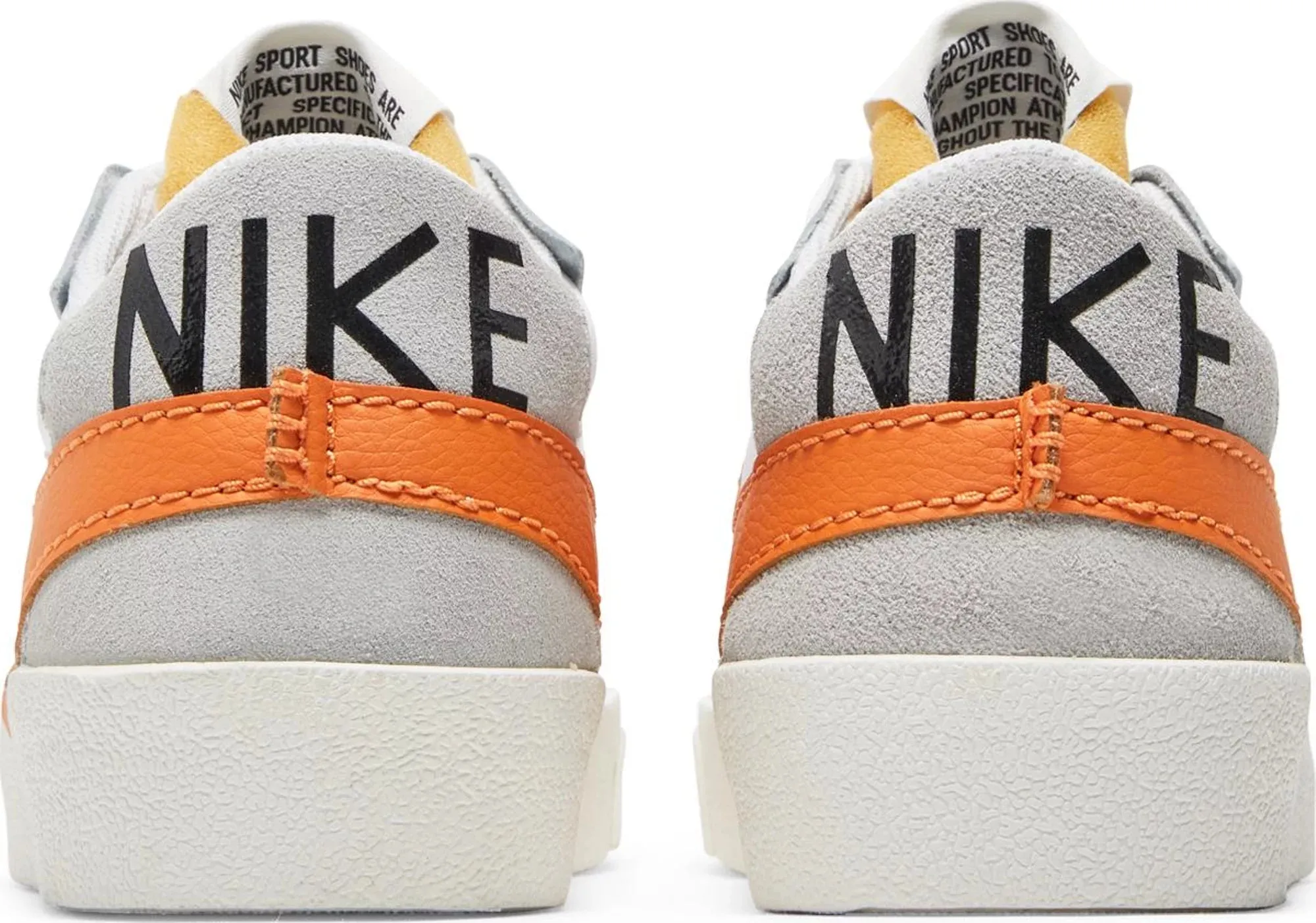 Nike Blazer Low 77 Jumbo White Alpha Orange Sail