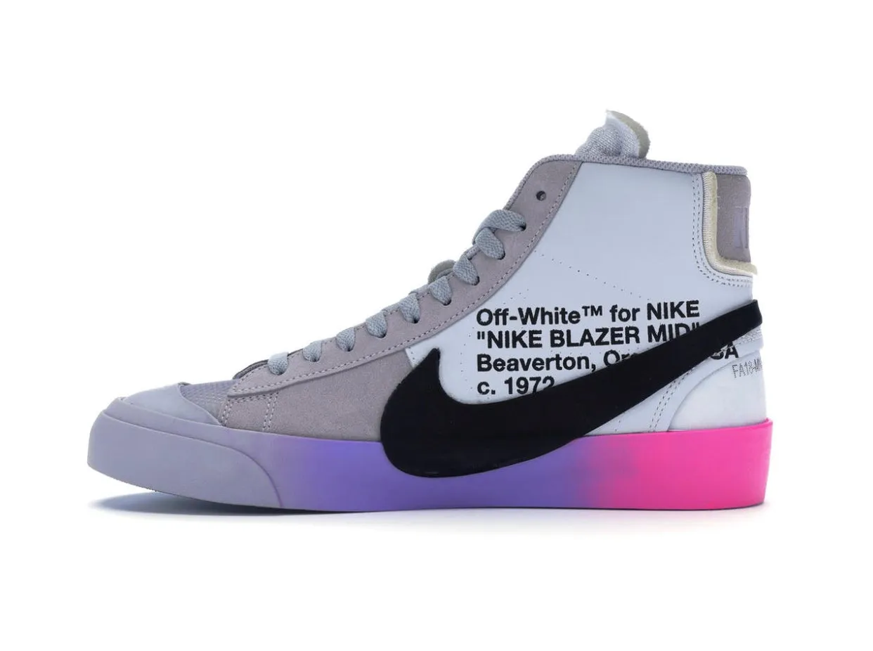 Nike Blazer Mid Off-White Wolf Grey Serena "Queen"