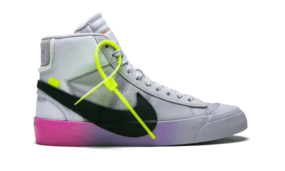 Nike Blazer Mid Off-White Wolf Grey Serena "Queen"