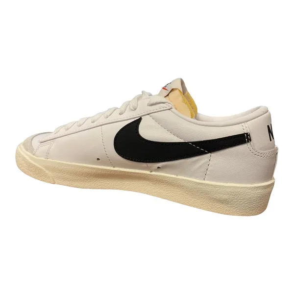 Nike men's sneakers shoe Blazer Low '77 Vintage DA6364 101 white black