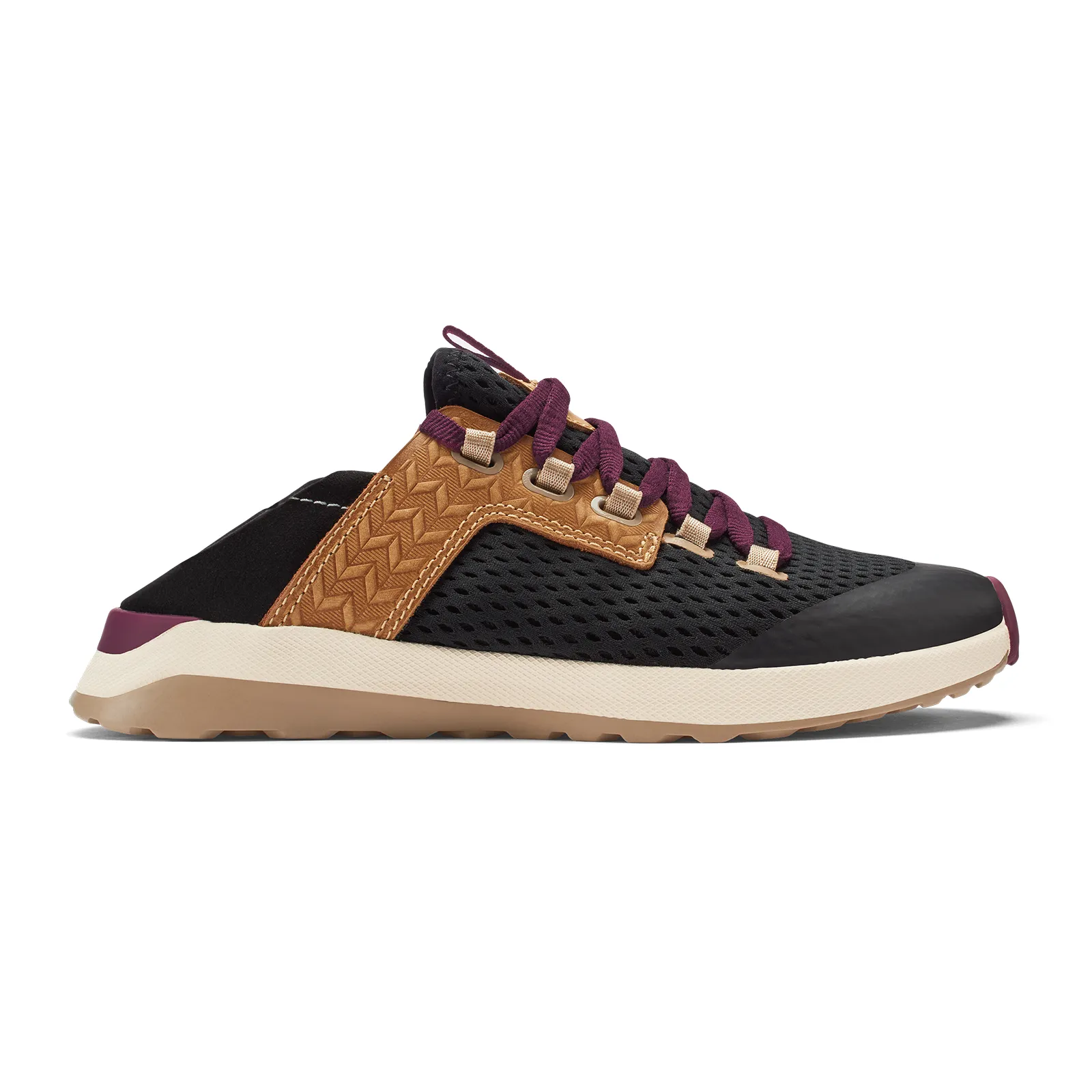 OluKai Wailuku Sneaker (Women) - Black/Black