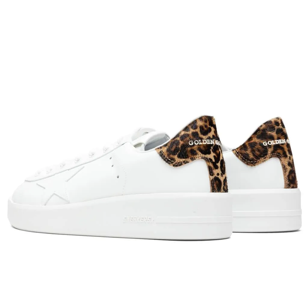 Purestar Sneakers - White/Brown Leo