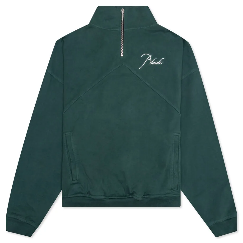 Quarter Zip - Hunter Green