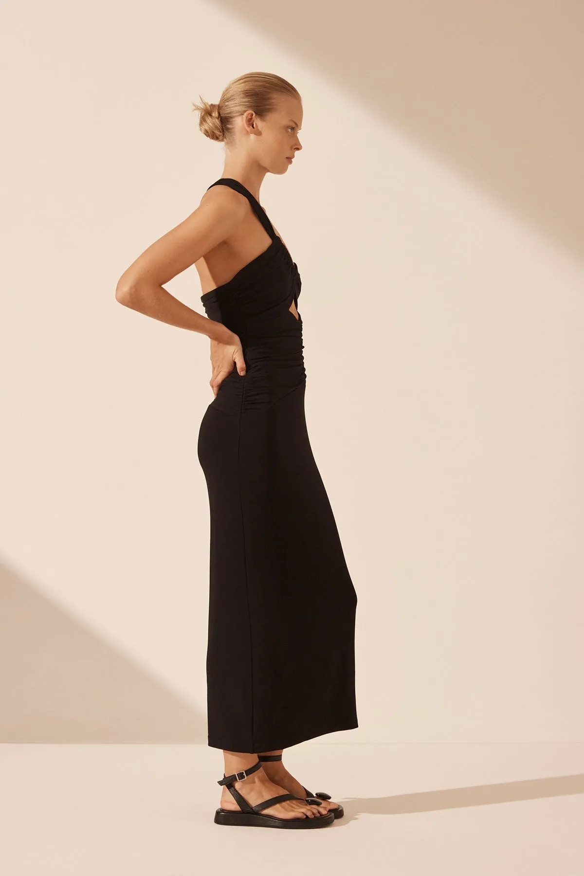 Shona Joy | Yvette One Shoulder Midi Dress