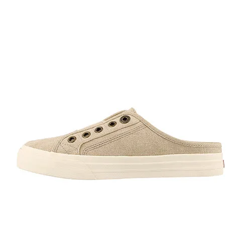 Taos EZ Soul Slip On Sneaker (Women) - Oat Wash Canvas