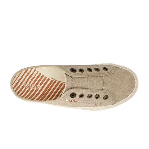 Taos EZ Soul Slip On Sneaker (Women) - Oat Wash Canvas