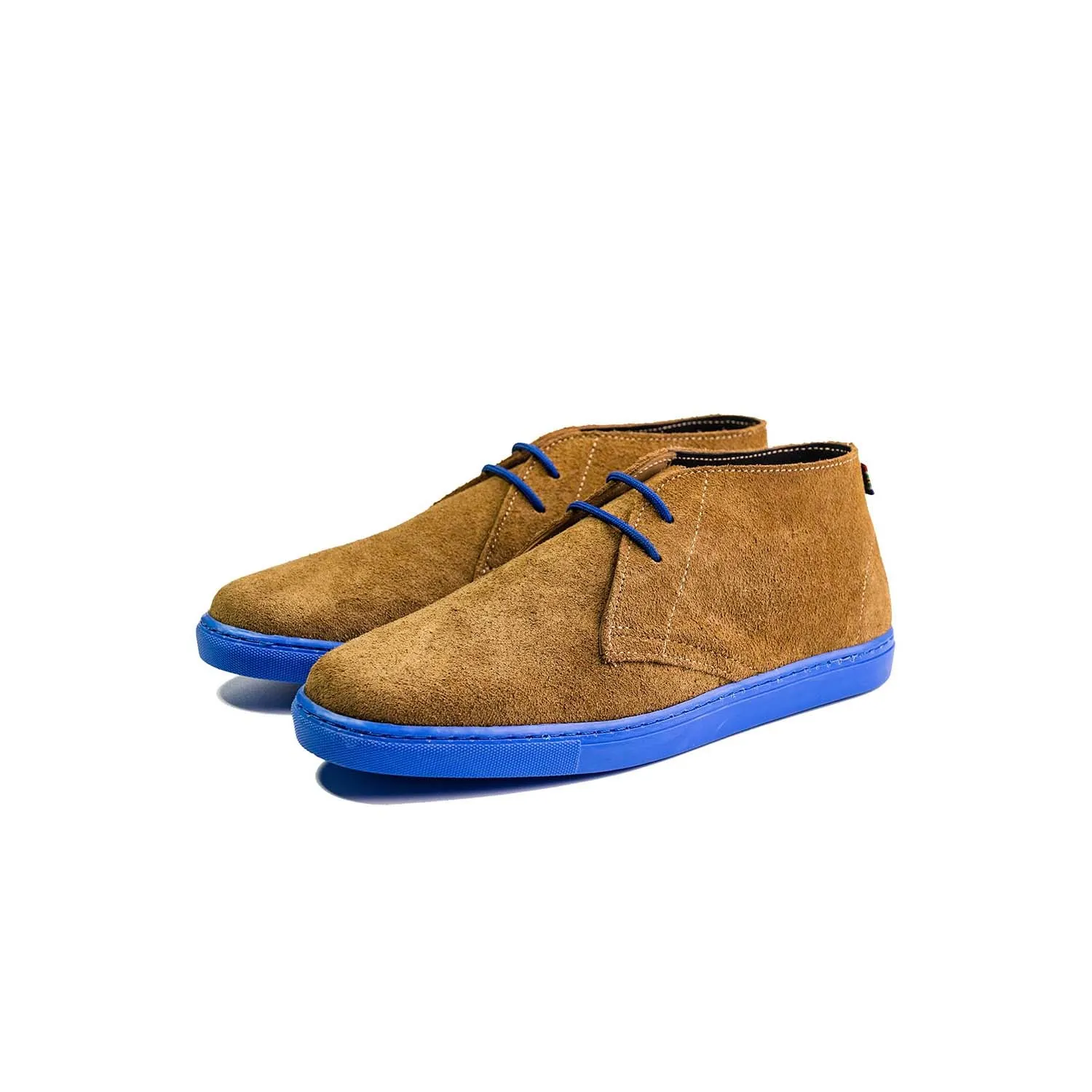 VELDSKOEN LANGARM SNEAKER (BLUE SOLE - LEATHER SHOE)