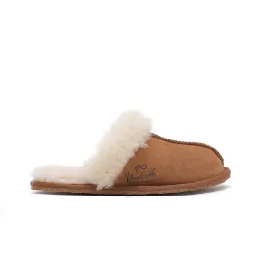 Women's Scuff - Australian Sheepskin UGG Slippers - Flexible Rubber Sole